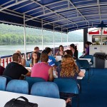 Enjoying the scenery while safely under roof Enjoying the scenery while safely under roof