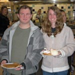 The perfect "midnight" snack: pancakes and ice cream The perfect "midnight" snack: pancakes and ice cream