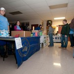 Student groups hold fundraisers in the Field House "food court." Student groups hold fundraisers in the Field House "food court."