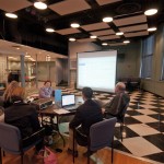 Round-table discussions Joseph J. Balduino, director of recruitment, leads a round-table discussion titled "Helping Students Navigate the Admissions and Financial Aid Process."