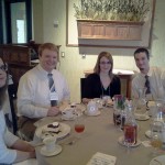 Board members of the Students of Musical Development pause for a group photo.
