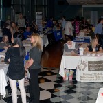 Job-seekers move up and down the rows of potential internships and other outlets for their career and community talents.