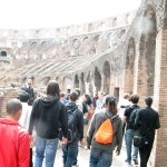 In the Roman Colosseum