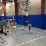 Who needs the NBA Finals when you have a hoop shoot closer to home?