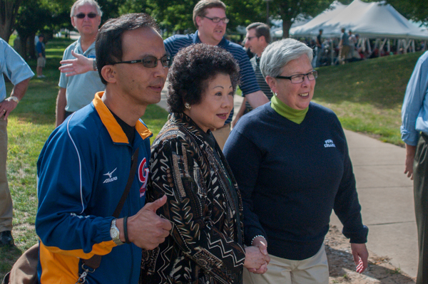 In her dual role as college president and chair of Little League International, Davie Jane Gilmour is emblematic of each's organization's international reach.