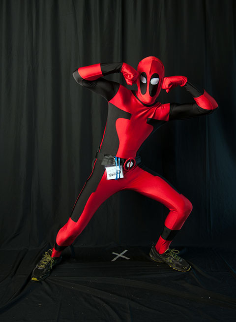 The top prize in the adult cosplay competition went to Deadpool, embodied by Joseph A. Rudy IV.