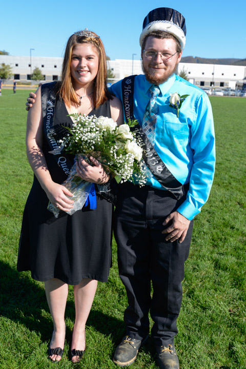 Congratulations to the 2013 Homecoming queen and king: Katie N. Reitbauer, of Shillington, a health information technology major, and Benjamin L. Thayer, of Hampton, N.J., enrolled in building construction technology. Nearly $1,085 was raised in the voting, to be split between the students' designated charities, the American Cancer Society and Favors Forward.