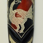 Guinean masks from the National Geographic Society represent "looking backward while going forward" and "building community through listening."