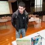 Timothy B. Boring, a building automation technology: electrical technology concentration major from New Florence, considers some summertime fun.