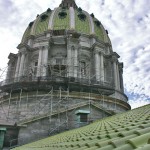 At the Pennsylvania State Capitol Building, Erdly’s company determined where water was entering the building then implemented the pilot phase of repairs.