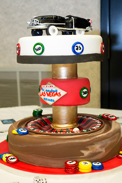 … shouts “Viva Las Vegas!”