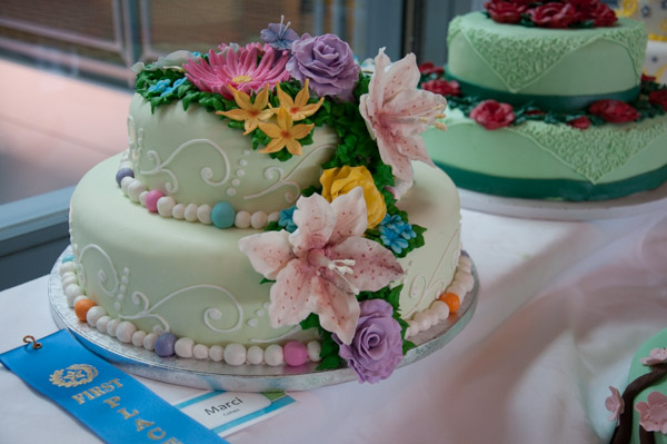 The first-place cake is decorated by Marci L. Cohen, of Clarks Summit.