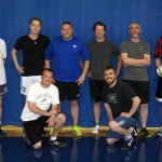 Markus Rybak (back row, third from left) scored the winning goal.