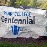 "The Rock" dons a new coat for commencement.