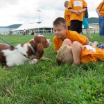 ... while another shares some face-to-face communication.