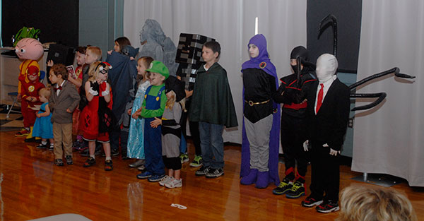 Children's cosplay participants 