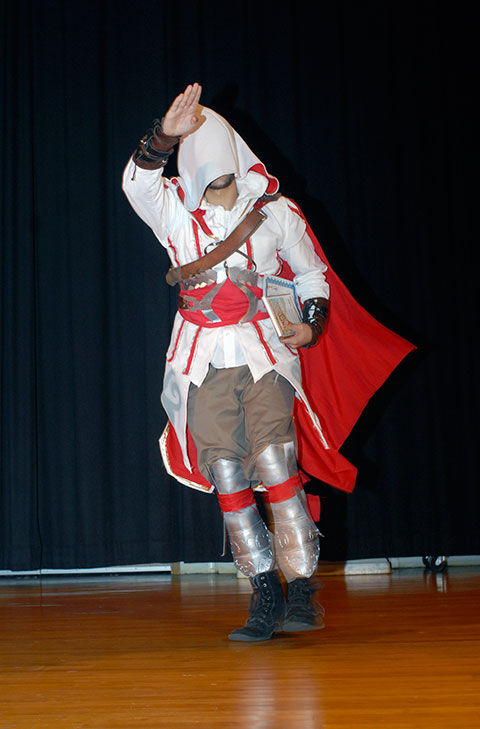 Daniel Delgado, as Ezio Auditore from 