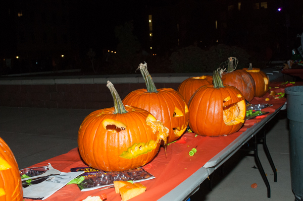 ...leaving their artistry on display through the evening.