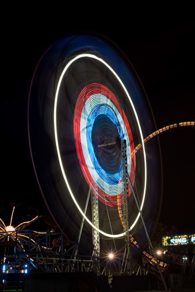 Bartlebaugh Amusements puts on a carnival ... and a light show.