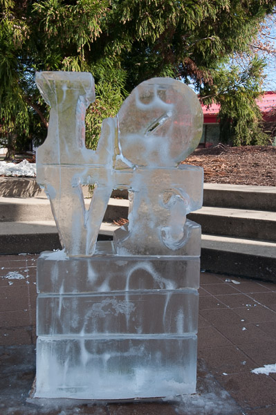 An enduring design recreated in ice.