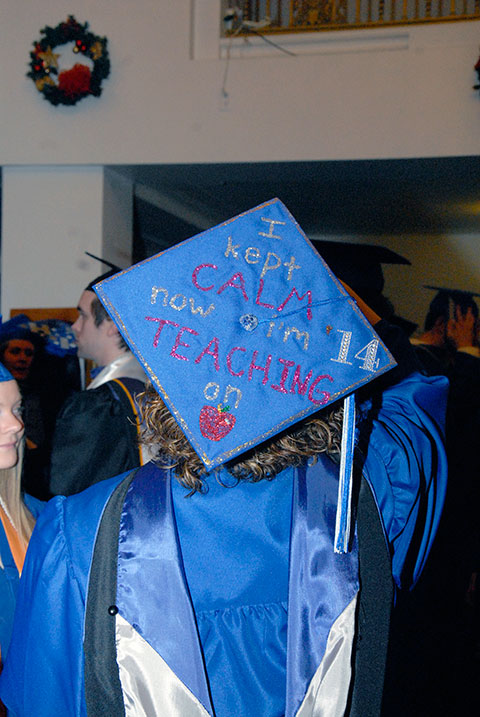 Brittany M. Ottenmiller reveals the persistence that led to her degree in early childhood education - and a job in her field.