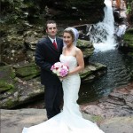 Penn College's "Alumni Sweethearts" of 2014 – Joshua A. and Aurora D. (DiRocco) Bonner – on their June 7, 2008, wedding day.