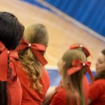 The Wildcat Dance Team, properly accessorized (as always)