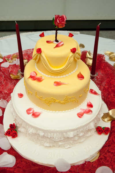 The title song from Disney’s adaptation of “Beauty and the Beast” comes to life on a cake by Jessica N. Felton, of State College.