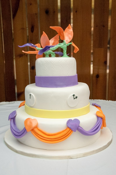 Cyndi Lauper’s “Time After Time” inspires a bird-of-paradise-topped cake by Tiffany A. Reese, of Wellsboro.