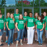 From left: Mitchell J. Berninger, a junior in web and interactive media from Williamsport; Emma J. Sutterlin, junior, applied health studies: occupational therapy assistant concentration, State College; Morgan J. Tannery, junior, applied health studies: occupational therapy assistant concentration, Millersburg; Lauren J. Crouse, senior, applied human services, Turbotville; Kyle D. Bomboy, junior, physician assistant, Unityville; Morgan N. Keyser, junior, graphic design, Cogan Station; Chelsey M. Carnrike, sophomore, nursing, Muncy; Kyani L. Lawrence, sophomore, nursing, New Rochelle, N.Y.; Brittany R. Terpstra, sophomore, web and interactive media, Jim Thorpe; Sarah A. Mongiello, sophomore, business administration: banking and finance concentration, Canadensis; Caitlin R. Dohrmann, junior, dental hygiene: health policy and administration concentration, Williamsport; and Duncan Rodriguez, junior, nursing, Kunkletown.