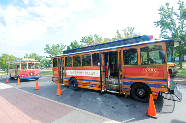 Trolley tours took families through Millionaires' Row and downtown Williamsport, where a variety of merchants offered weekend discounts.