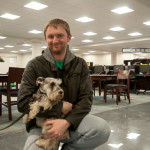 ... and Pepper, a schnauzer.