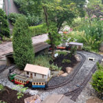 All aboard the garden train!