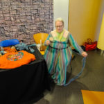 Renaissance re-enactors displayed authentic costumes and customs.