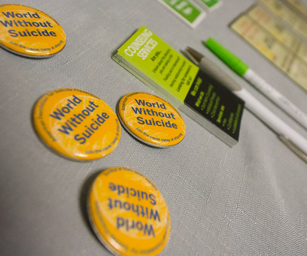 Educational materials and other giveaways spread the word.