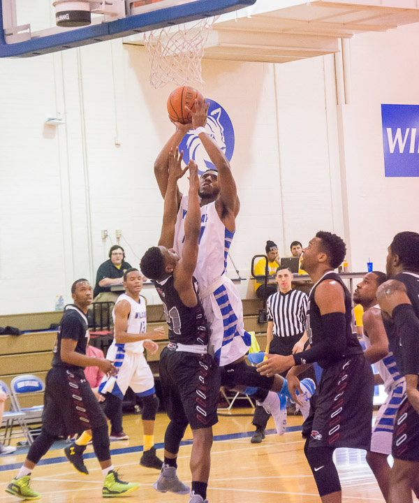 Jesse L. White, of Harrisburg, takes to the sky.