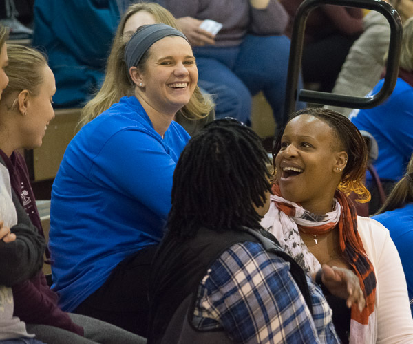 Reminiscing in the stands