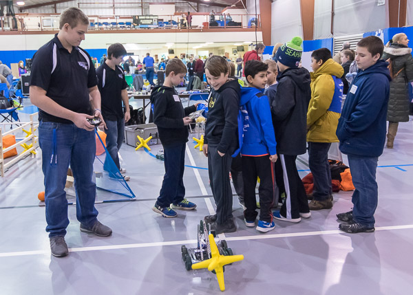 Pay attention, kids: Robotics has the floor.