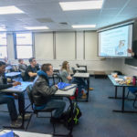 A prescription for "Financial Health" is shared by Dana R. Suter, coordinator of part-time student employment and career programming, among the presenters for informative breakout sessions.