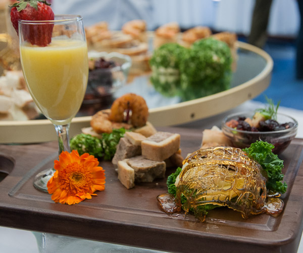 The second-place Advanced Garde Manger entry is presented by Jahyah J. Barbour, of Chambersburg, and Amaris T. Smith, of Williamsport.