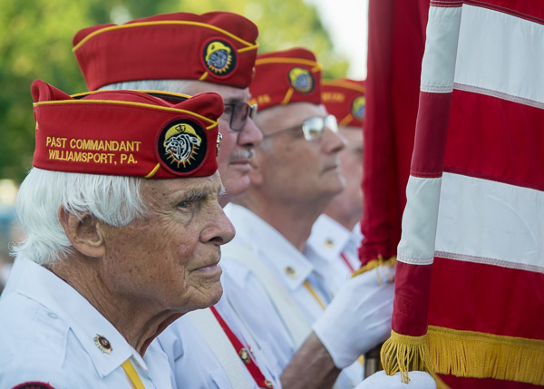 Vets' faces offer a striking tableau of selfless service.