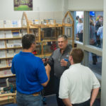 Gerald A. Welshans, consultant/instructor with the National Sustainable Structures Center, shares energy insights with guests.