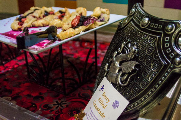 Berry-filled croustade tempts gourmands.