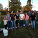 Students in the plant production and landscape emphases of the college's horticulture major collaborate on a project tailored for younger hands.