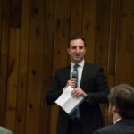 Jason M. Hurwitz, president-elect of the local Kiwanis Club and a member of its interclub relations committee, was among the sponsor representatives in attendance.