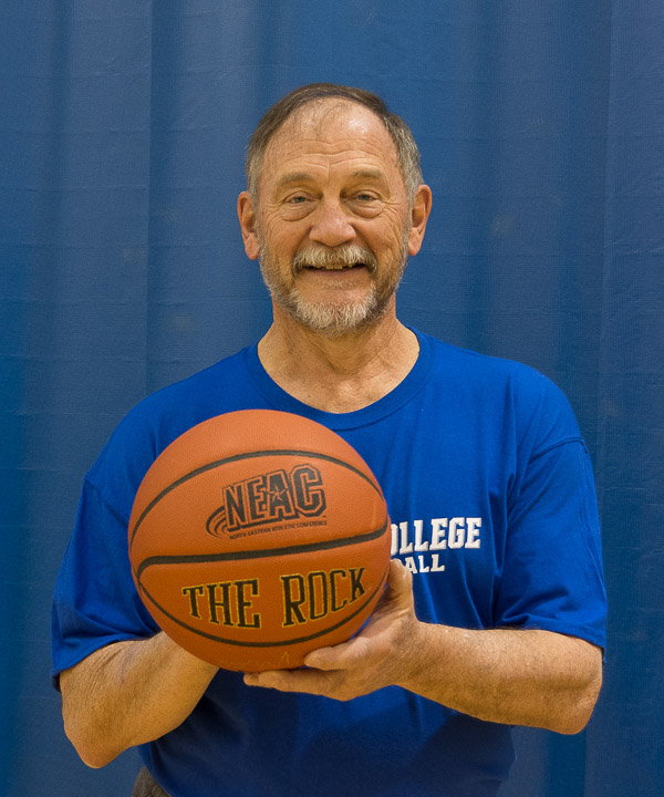 Collins dons a T-shirt and a friendly