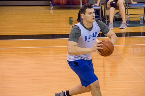 Little, who played from 2005-09, hits the hardwood for some downcourt déjà vu.