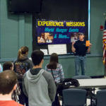 Paul Kinley, event coordinator and leader of Experience Missions, tells group members of their significant contribution.
