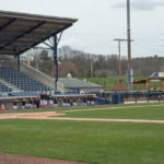 The ritual tossing of the first pitch in the nightcap signals time to "Play ball!"