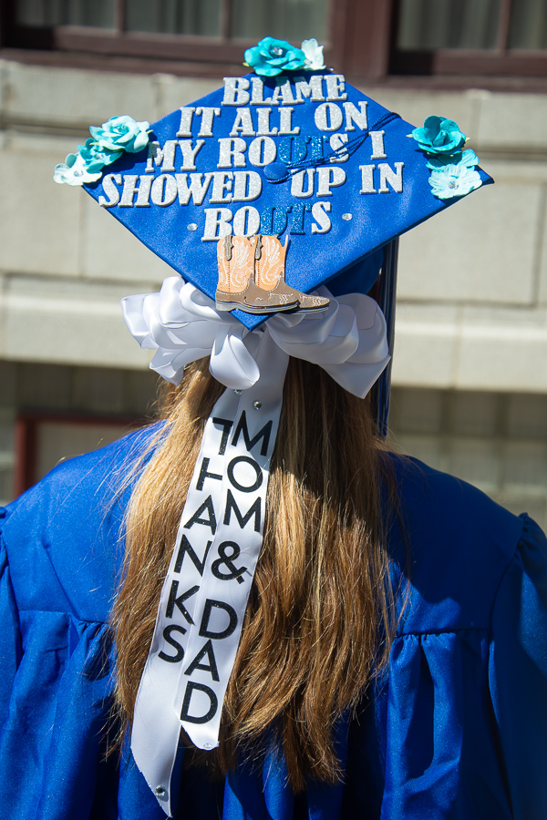 With thanks to her parents (and a shout-out to Garth Brooks), an occupational therapy assistant grad highlights the